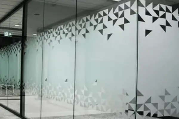 Glass Frosted Sticker