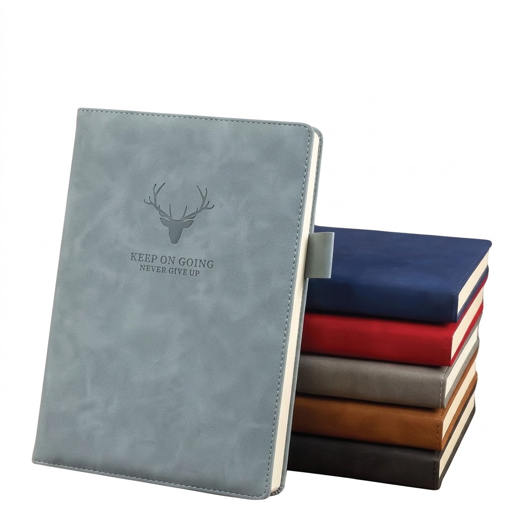 Premium Leather Ruled Notebook Journal (1 Pack) - Image 3