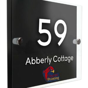 Acrylic Glass Name Plate