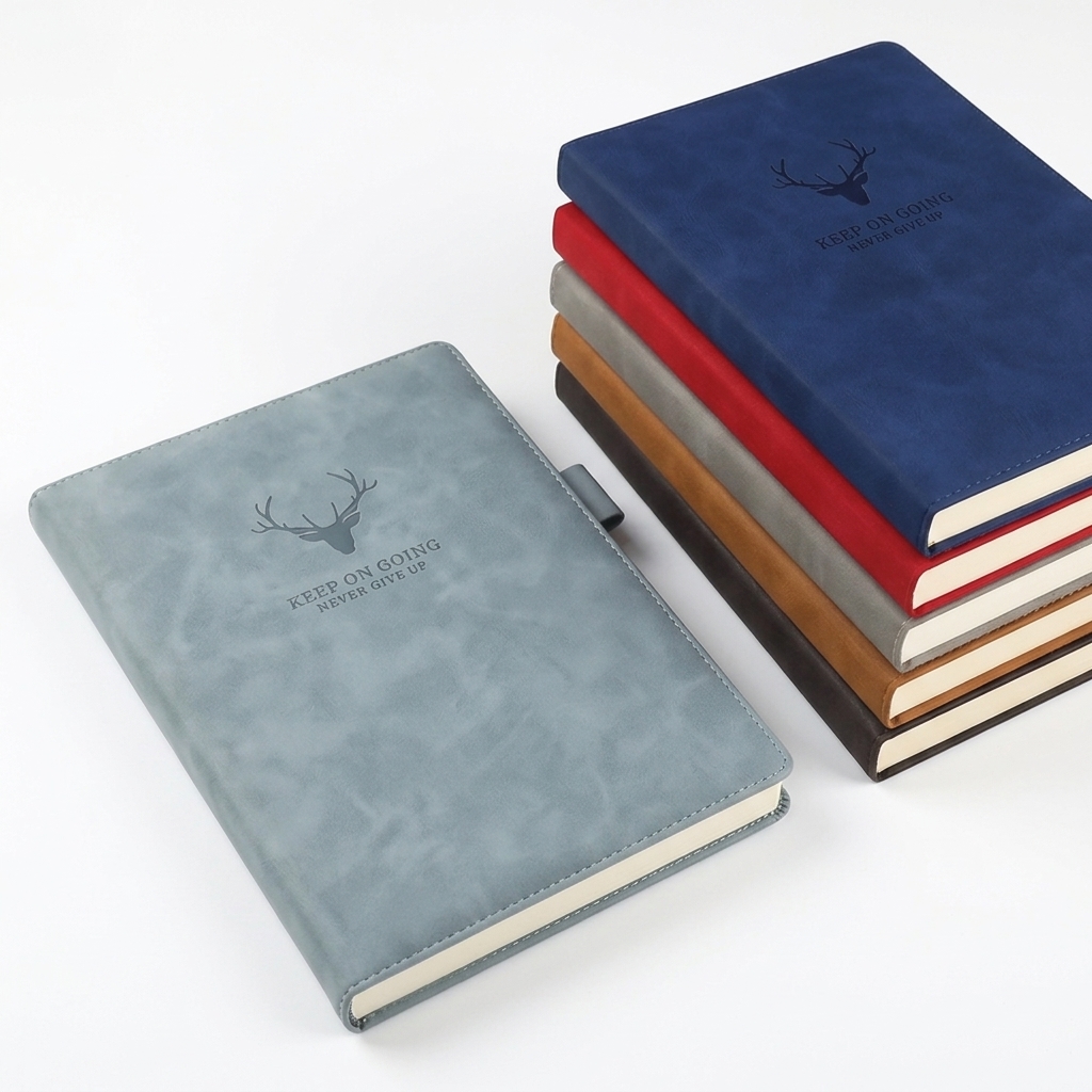 Premium Leather Ruled Notebook Journal (1 Pack) - Image 2